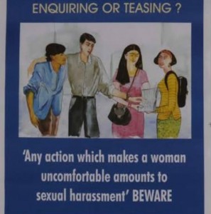 Enquiring or teasing