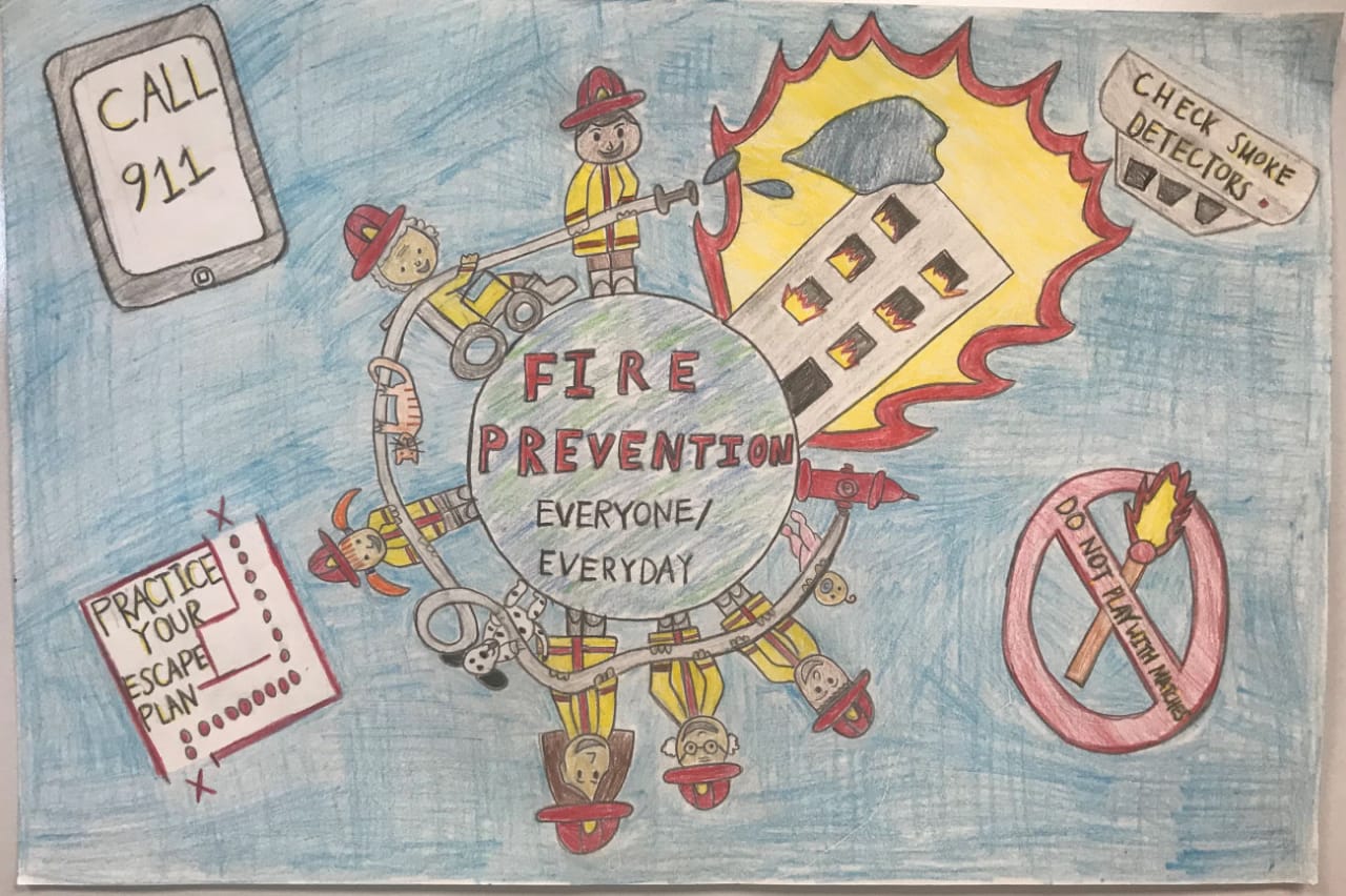 Fire Safety Video Drawing by John Klossner - Fine Art America