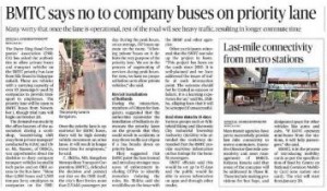 The Hindu-BMTC