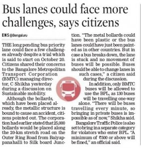 The New Indian Express-BMTC