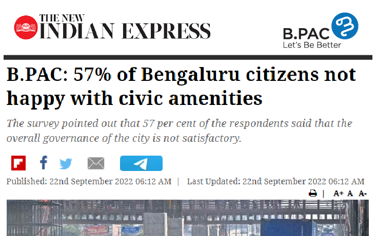 B.PAC - Bangalore Political Action Committee on X: Day 79: Do you