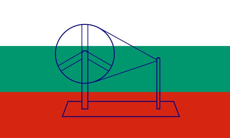 Initial Flag designed by Pingali Venkayya